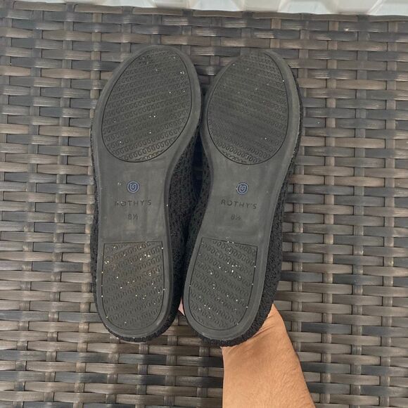 Rothy’s round toe honeycomb, woven knit ballet flat shoes  woman size 8.5 - Picture 5 of 9